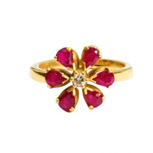 Ruby Diamond Ring