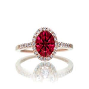 Ruby Diamond Ring