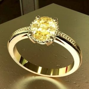 Yellow Sapphire Ring