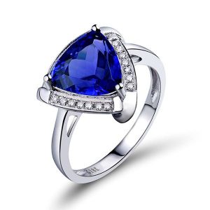 Gems and Diamond Ring
